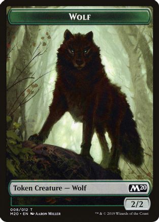 Wolf Double-Sided Token (Challenger 2020) (UMP-008) - Unique and Miscellaneous Promos