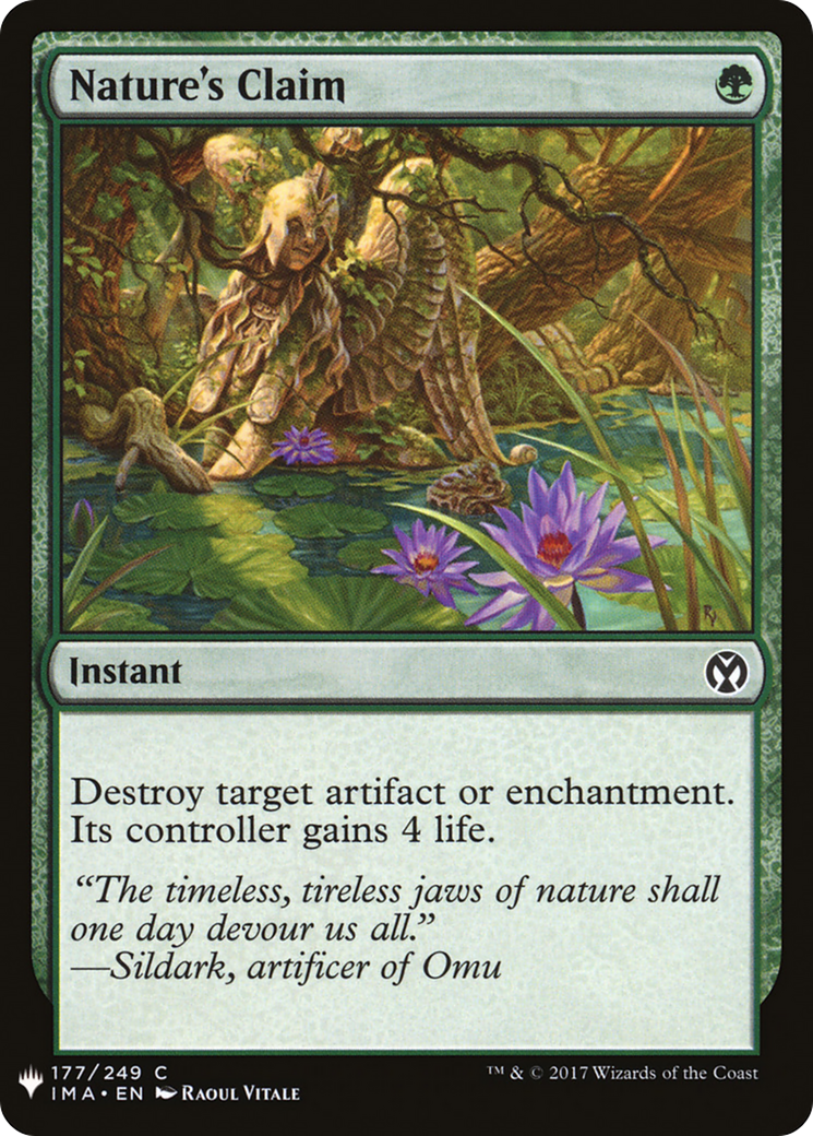 Nature's Claim (LIST-IMA-177) - The List
