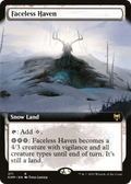 Faceless Haven (Extended Art) (KHM-371) - Kaldheim: (Extended Art, snow)
