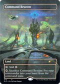 Command Beacon (Borderless) (Galaxy Foil) (SLD-470) - Secret Lair Drop Foil