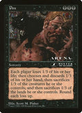 Pox (1st Place) (Arena League) (OVER-) - Oversize Cards