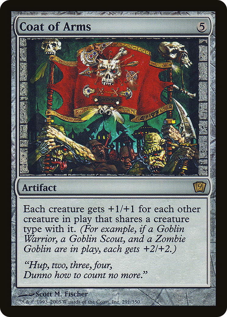 Coat of Arms (9ED-291) - 9th Edition Foil