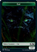 Cat (011) // Dog Double-sided Token (M21-011) - Core Set 2021 Foil