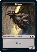 Demon // Dog Double-sided Token (M21-006) - Core Set 2021 Foil