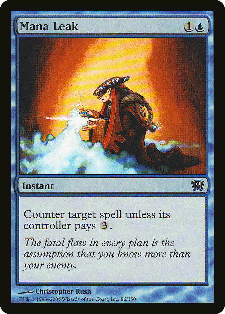 Mana Leak (9ED-086) - 9th Edition