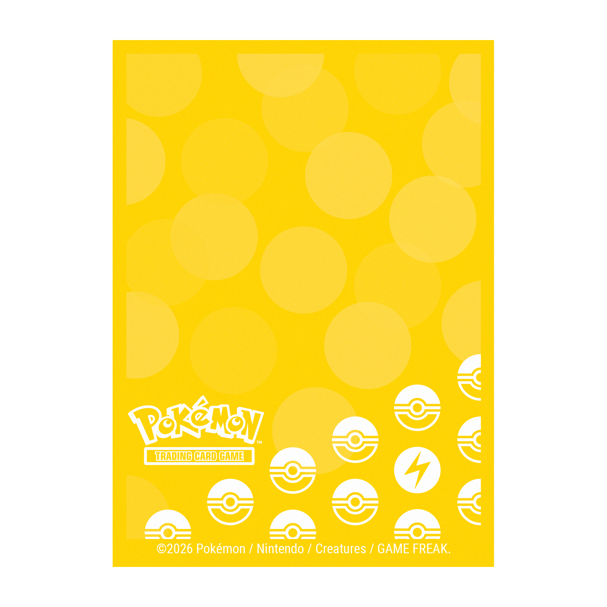 Ultra Pro Pokemon Sleeves: Energy Lightning Type 65CT