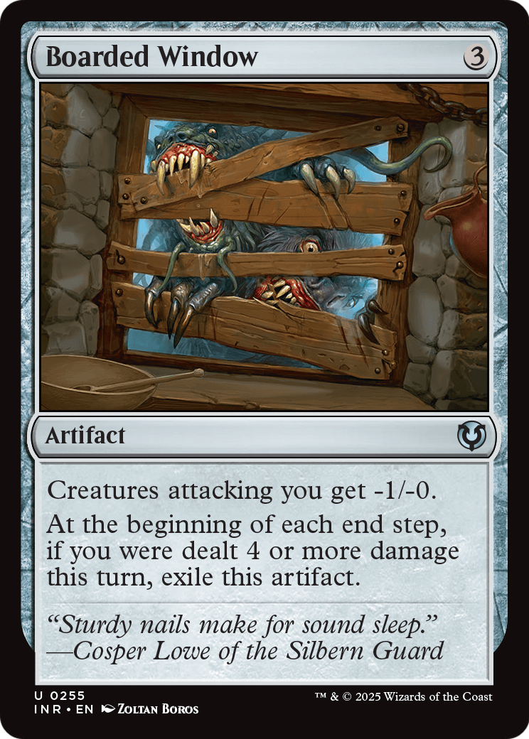 Boarded Window (INR-255) - Innistrad Remastered Foil