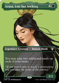 Azusa, Lost but Seeking (Borderless) (CMM-679) - Commander Masters Foil