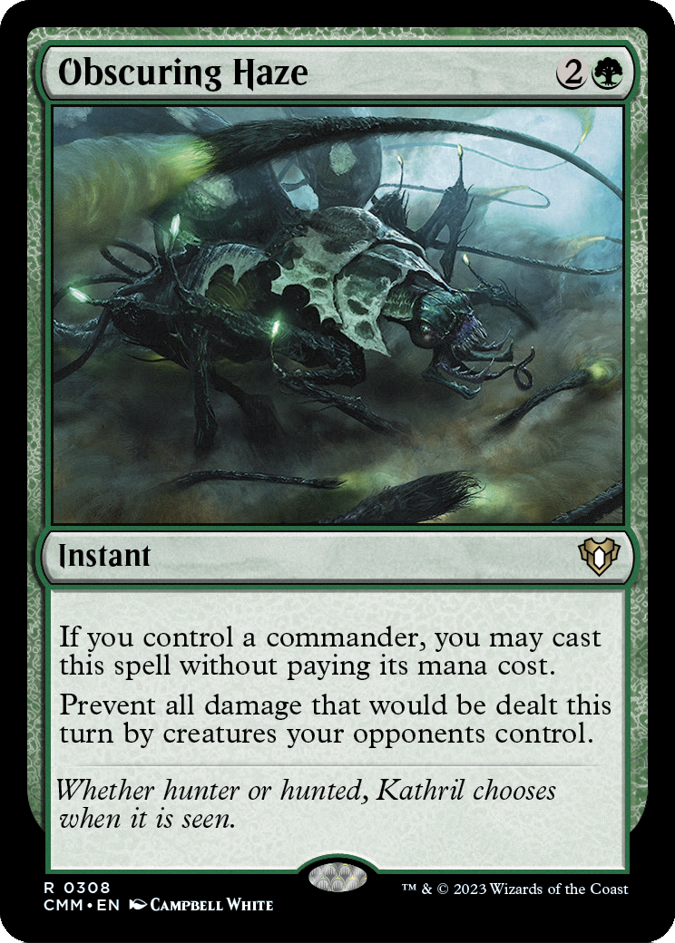 Obscuring Haze (CMM-308) - Commander Masters Foil