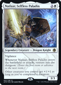 Nadaar, Selfless Paladin (AFR&-027) - Adventures in the Forgotten Realms Promos Foil