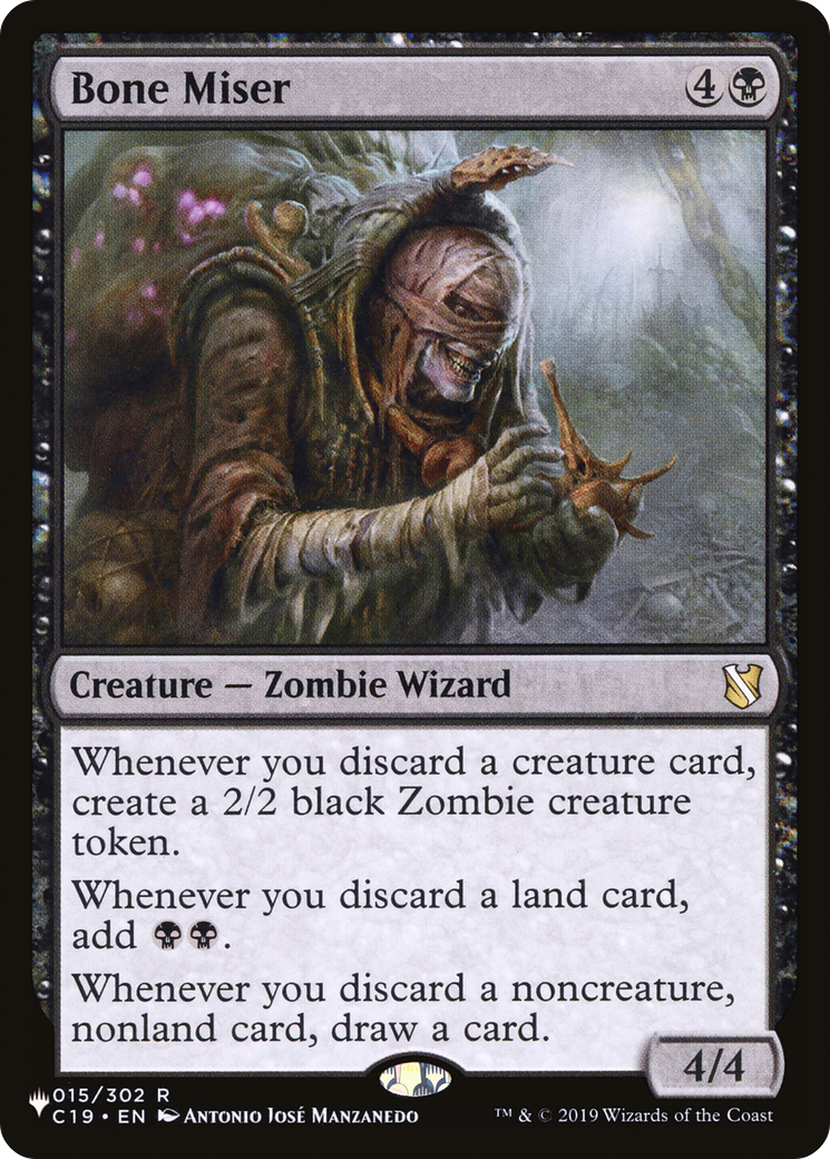 Bone Miser (LIST-C19-15) - The List