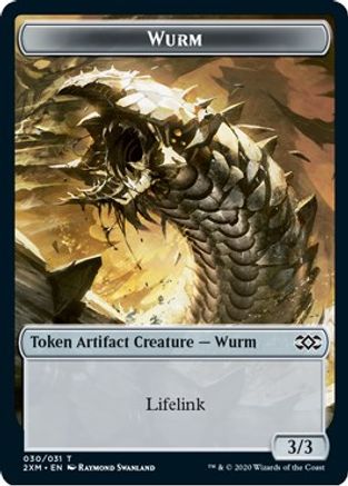 Wurm (030) Token (2XM-030) - Double Masters