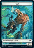 Cat // Germ Double-Sided Token (2XM-4 // 10) - Double Masters Foil