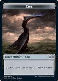 Clue // Plant Double-Sided Token (2XM-22 // 16) - Double Masters Foil