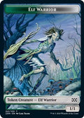 Elf Warrior // Germ Double-Sided Token (2XM-21 // 10) - Double Masters Foil