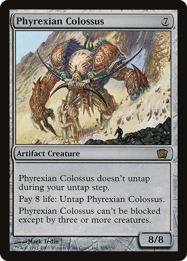 Phyrexian Colossus (8ED-309) - 8th Edition
