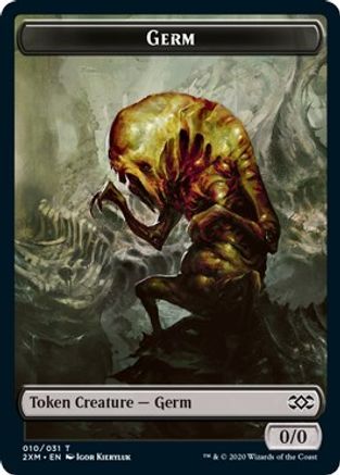 Germ // Ooze Double-Sided Token (2XM-10 // 15) - Double Masters Foil