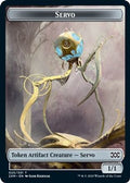 Servo // Thopter (026) Double-Sided Token (2XM-25 // 26) - Double Masters Foil