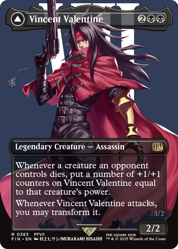 Vincent Valentine (Borderless) (FIN-383) - FINAL FANTASY