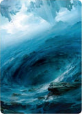 Island Art Card (12/81) (ASZNR-012) - Art Series: Zendikar Rising