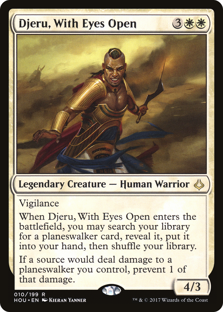 Djeru, With Eyes Open (HOU-010) - Hour of Devastation