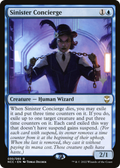 Sinister Concierge (PPSNC-030) - New Capenna Commander Promos Foil