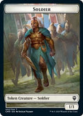Soldier // Thrull Double-Sided Token (CMR-2 // 5) - Commander Legends Foil