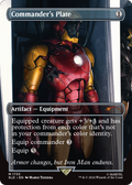 Commander's Plate (1733) (SLD-1733) - Secret Lair Drop (Borderless)