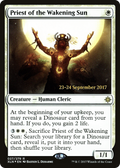 Priest of the Wakening Sun (PRE-027) - Ixalan Promos Foil