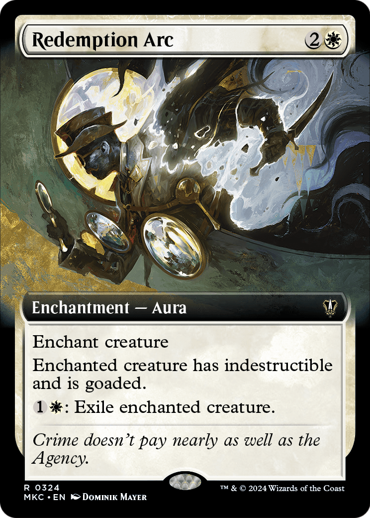 Redemption Arc (Extended Art) (MKC-324) - Murders at Karlov Manor Commander: (Extended Art)