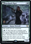 Howlpack Piper (PRE-205) - Innistrad: Crimson Vow Promos: (Double Faced Transform) Foil