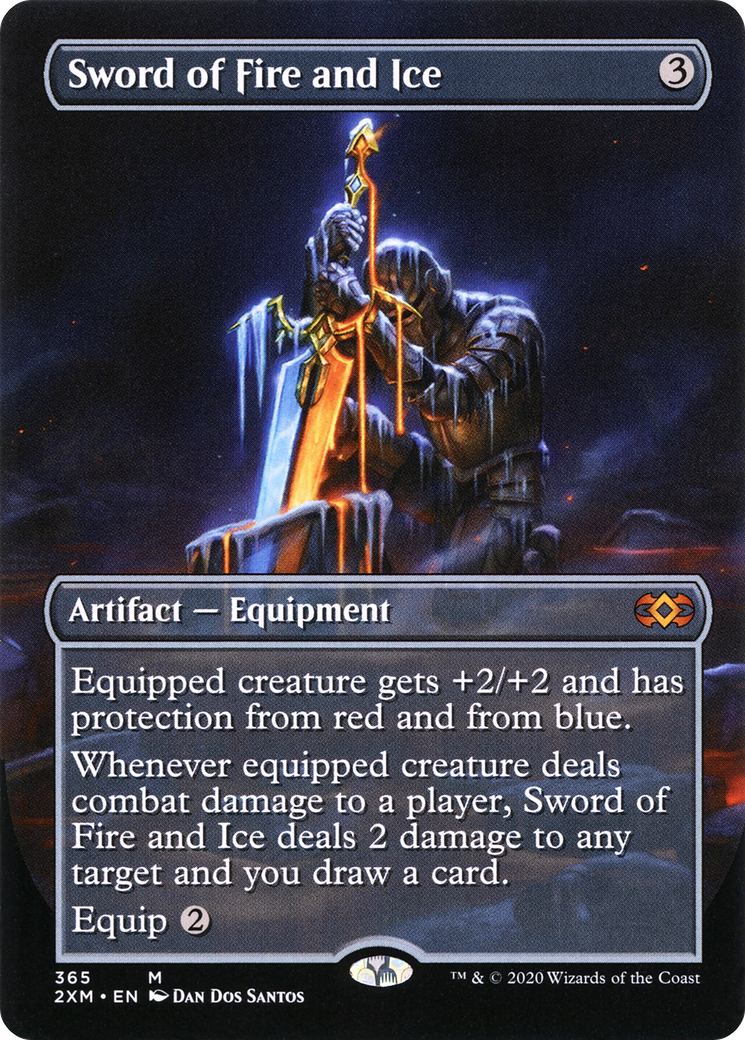 Sword of Fire and Ice (Borderless) (2XM-365) - Double Masters
