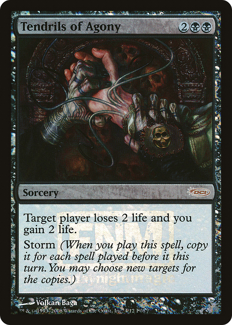 Tendrils of Agony (FNM-) - Friday Night Magic 2008 Foil