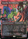 Jegantha, the Wellspring (Serial Numbered) (MUL-174) - Multiverse Legends: (Showcase) (Borderless) Foil