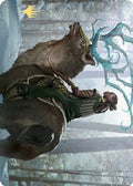 Boreal Outrider Art Card (Gold-Stamped Signature) (ASKHM-042) - Art Series: Kaldheim