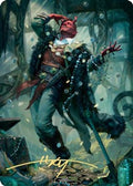 Tibalt, Cosmic Impostor Art Card (Gold-Stamped Signature) (ASKHM-067) - Art Series: Kaldheim