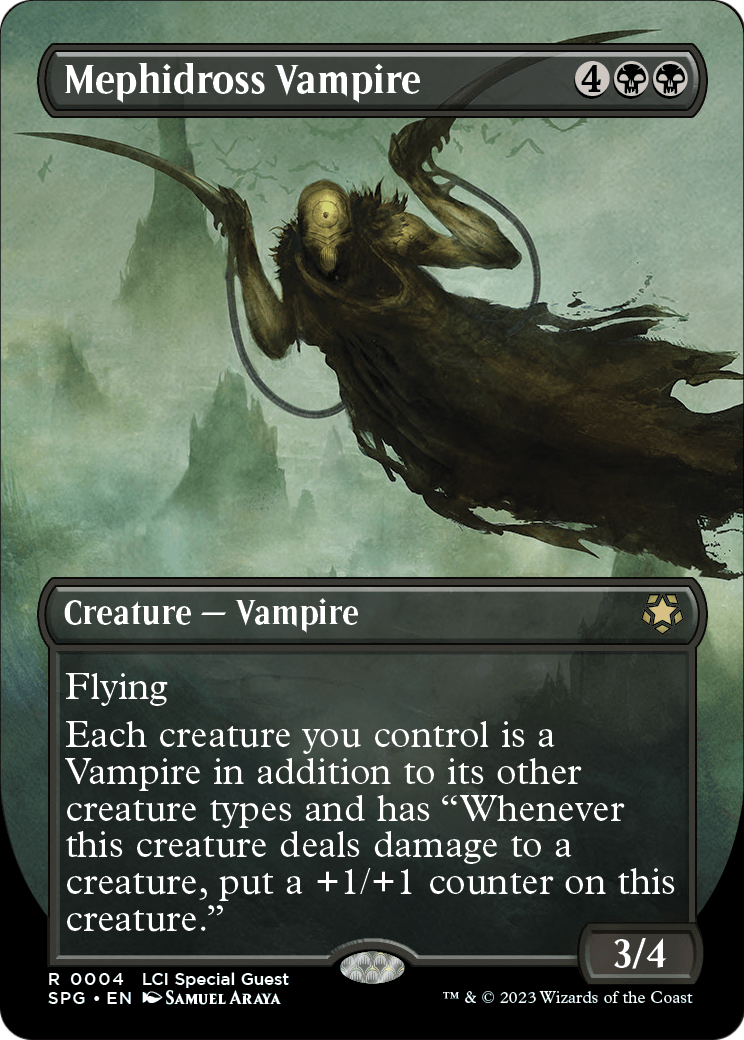 Mephidross Vampire (Borderless) (SPG-004) - Special Guests