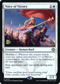 Voice of Victory (PRE-033) - Prerelease Cards Foil