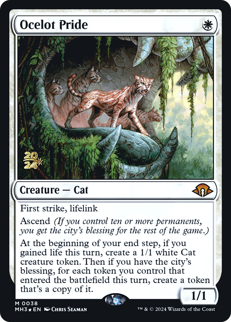 Ocelot Pride (PRE-038) - Modern Horizons 3 Promos Foil