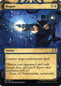Negate (Foil Etched) (STA-018) - Strixhaven Mystical Archive (Borderless) Foil