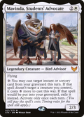 Mavinda, Students' Advocate (PPSTX-021) - Strixhaven: School of Mages Promos Foil