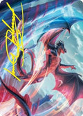 Galazeth Prismari Art Card (Gold-Stamped Signature) (ASSTX-058) - Art Series: Strixhaven