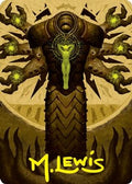 Inquisition of Kozilek Art Card (Gold-Stamped Signature) (ASSTX-071) - Art Series: Strixhaven