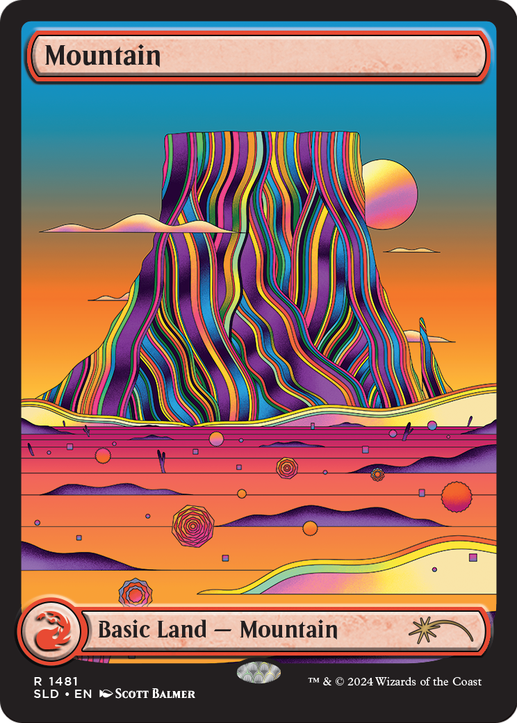 Mountain (1481) (SLD-1481) - Secret Lair Drop