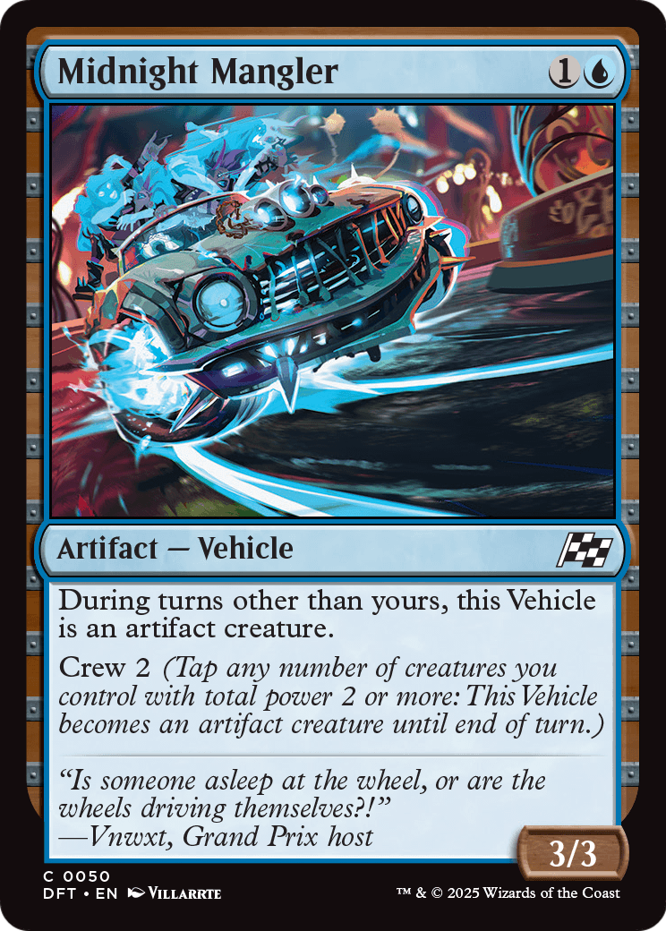 Midnight Mangler (DFT-050) - Aetherdrift Foil