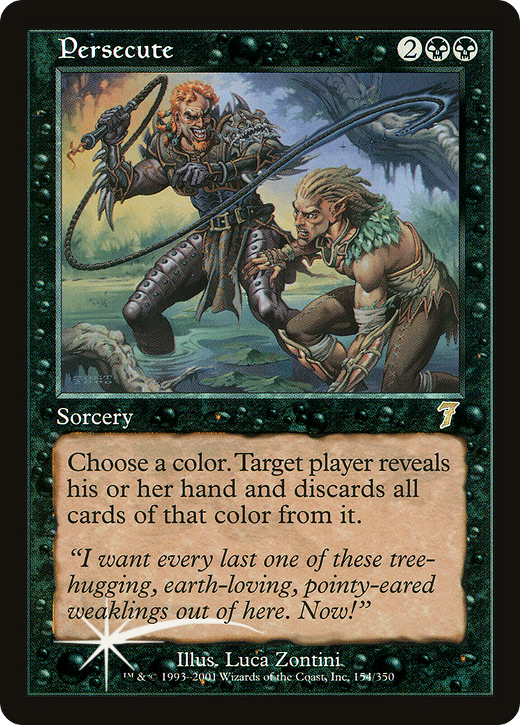 Persecute (7ED-154★) - 7th Edition Foil