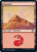 Mountain (487) (Foil Etched) (MH2-487) - Modern Horizons 2 Foil