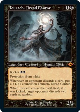 Tourach, Dread Cantor (Retro Frame) (Foil Etched) (MH2-402) - Modern Horizons 2 Foil