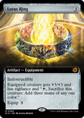 Lotus Ring (Extended Art) (BIG-089) - The Big Score: (Extended Art) Foil
