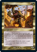 Territorial Kavu (Retro Frame) (Foil Etched) (MH2-425) - Modern Horizons 2 Foil